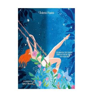 轮转The Wheel 预售 四季 进口原版 star9788854421516 Vanini精装 Witch 女巫 the 书White Year英文心灵励志Federica