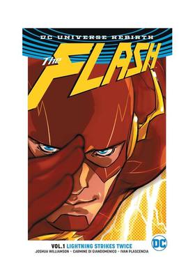 【预售】【DC Comics】闪电侠卷1闪电两击（重生）英文漫画平装进口原版书The Flash Vol. 1: Lightning Strikes Twice (Rebirth
