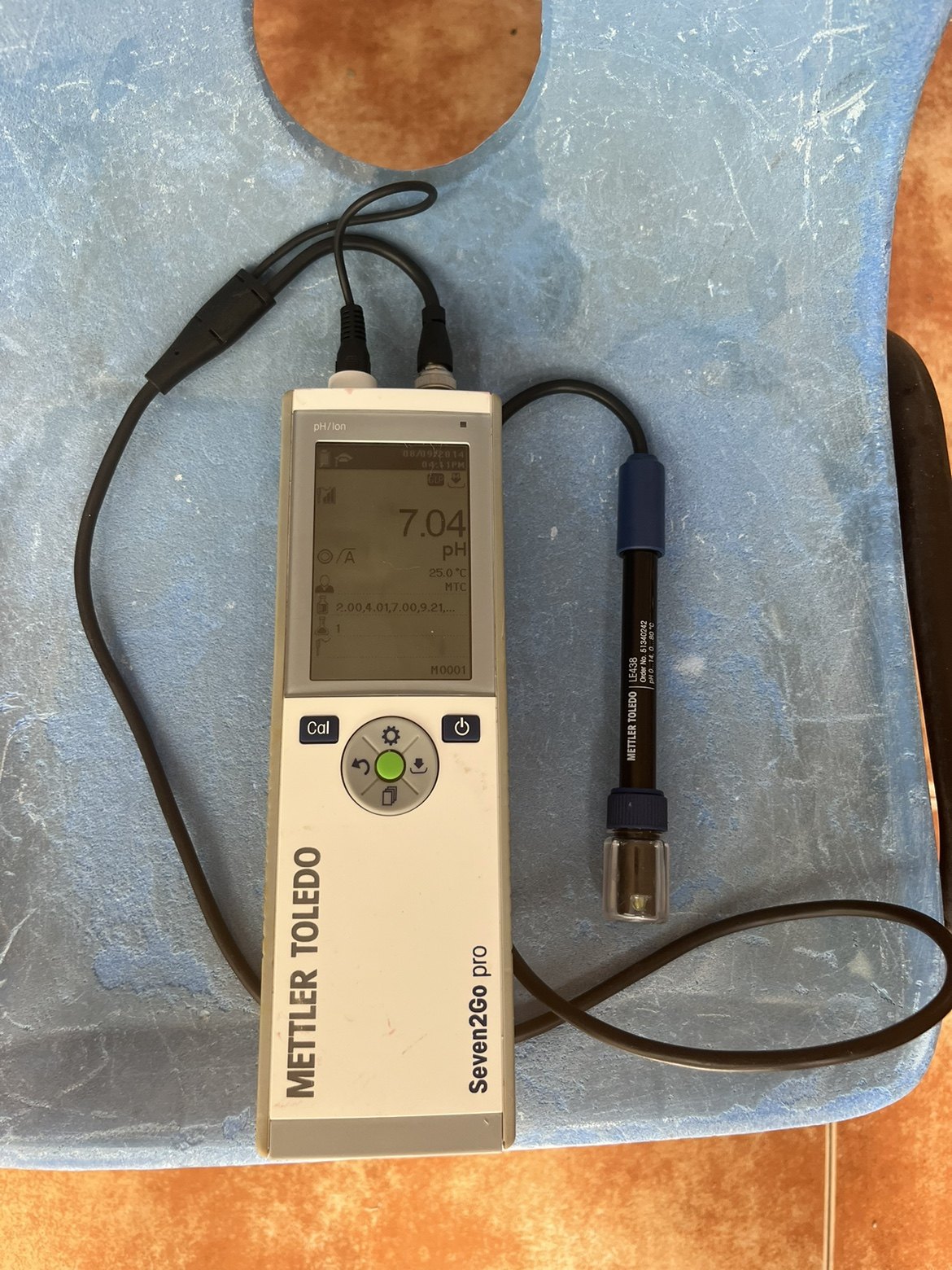 二手梅特勒 pH计S8-Standard Kit便携式酸度计Seven2Go酸碱测试