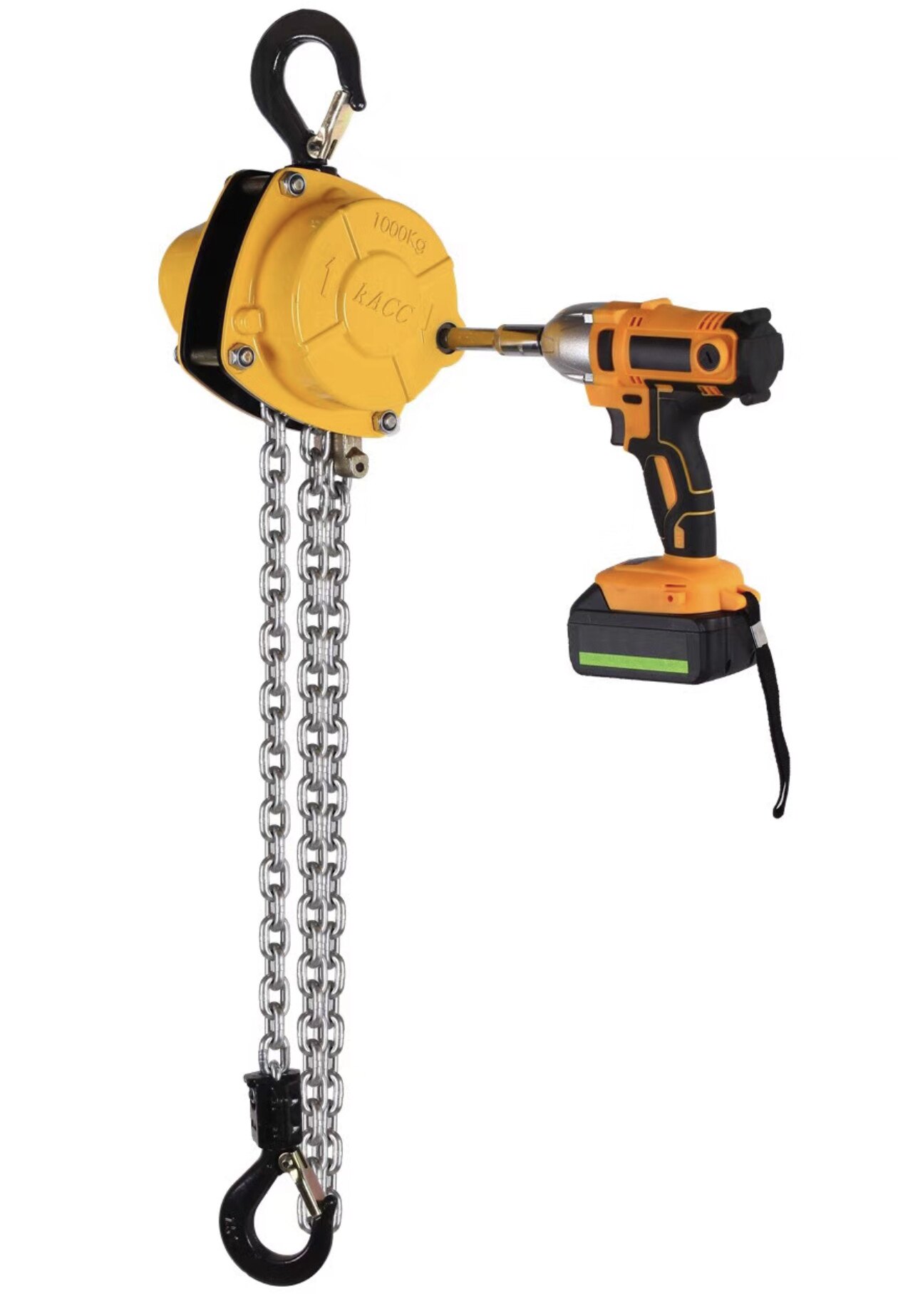 手电钻手拉葫芦便携式手枪钻电动链条起重倒链手拉葫芦0.125TKACC