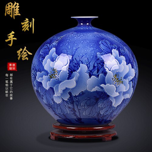 景诺新中式陶瓷景德镇客厅