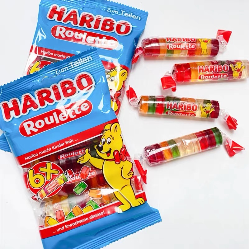 哈瑞宝Haribo纽扣糖混合水果糖