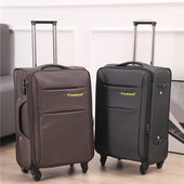 大容量商务牛津布行李箱男结实耐用帆布拉杆箱30防水旅行箱万向轮