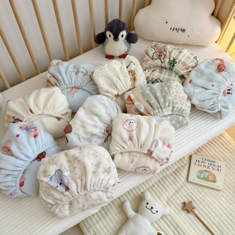 牛奶绒儿童床笠婴儿宝宝床单床褥子套珊瑚绒加绒幼儿园拼接床罩