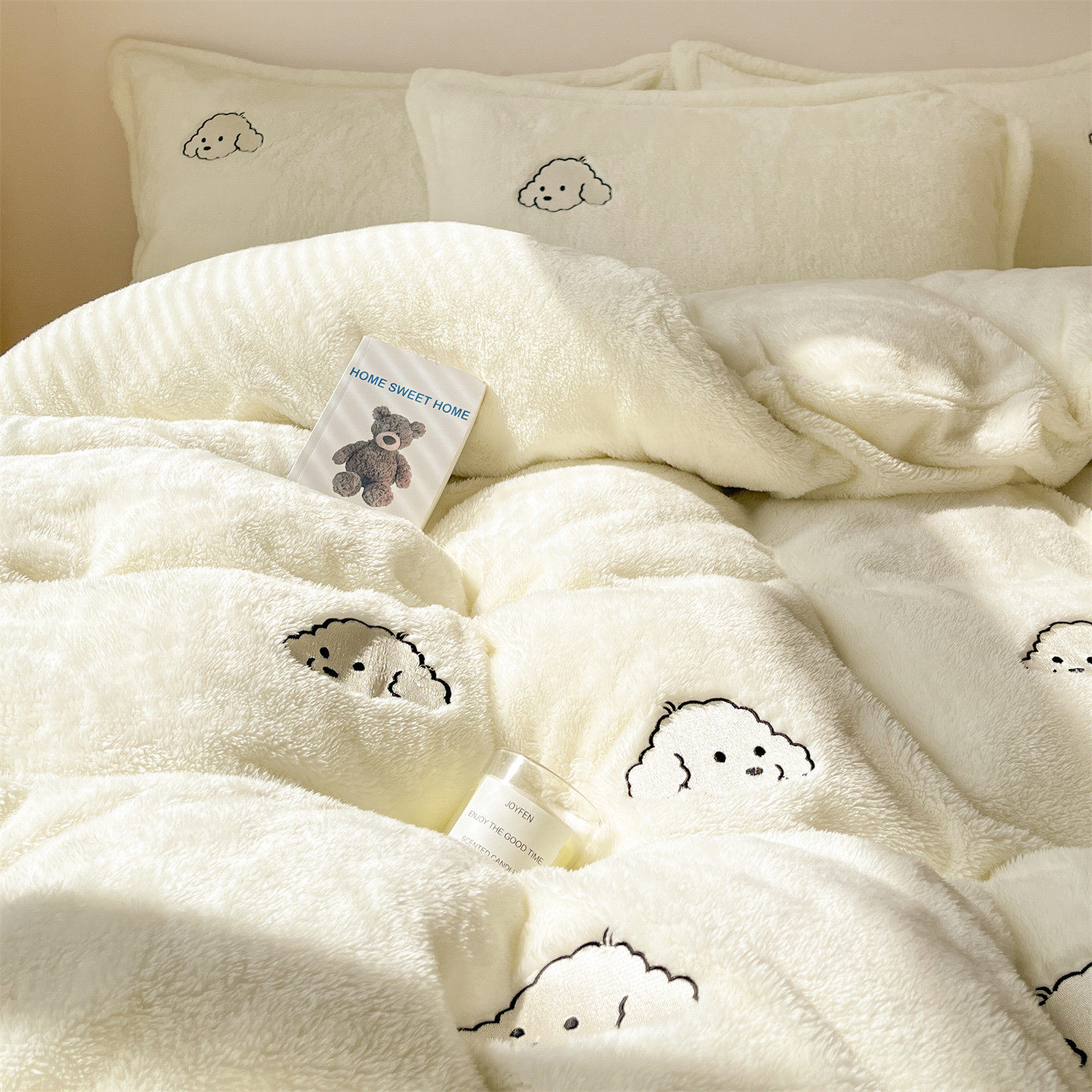 牛奶绒四件套加厚冬季保暖珊瑚绒法莱绒抗静电儿童床品加绒三件套,床上用品,床品套件/四件套/多件套,淘宝优惠券,粉丝福利购,淘宝优惠卷