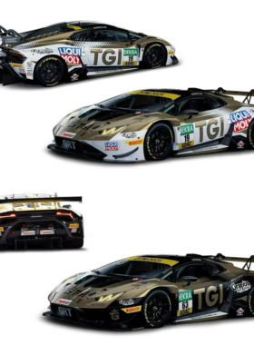 定金TH 1:64兰博基尼Huracan GT3 EVO2 DTM 2025合金汽车模型摆件