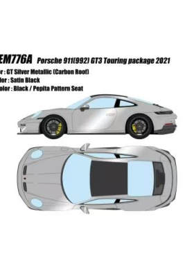 定金 MAKEUP  MU 1:43 保时捷 991（992）GT3 树脂汽车模型 摆件