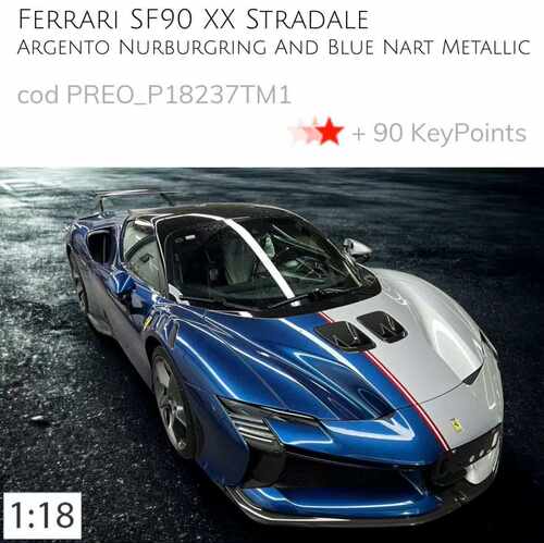 BBR法拉利SF90XX汽车模型