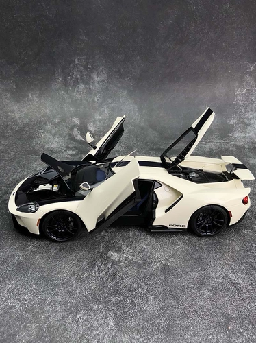 Модель автомобиля Шаша Autoart Alto 1:18 Ford GT HERITAGE EDITION, суперкар, полностью открытый