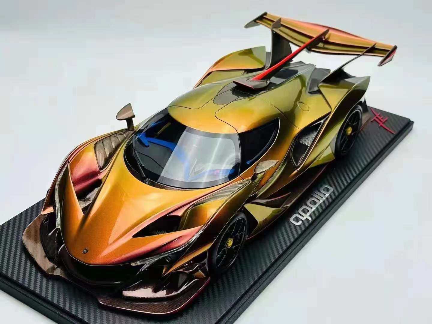 沙沙汽车模型peako 1:12 阿波罗apolllo ie 豪华超跑模型收藏