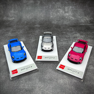 Makeup MU 1:43 保时捷911 992 GT3 2021树脂汽车模型收藏品