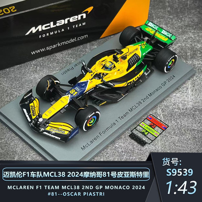 迈凯伦F1MCL38塞纳特涂赛车收藏