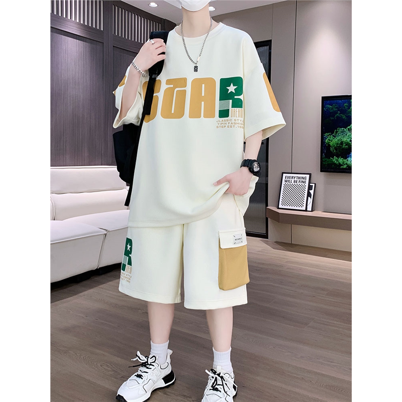 2025新款夏季青少年休闲运动套装图片