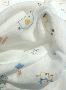 婴儿纯棉纱布浴巾新生儿宝宝洗澡专用裹巾2586