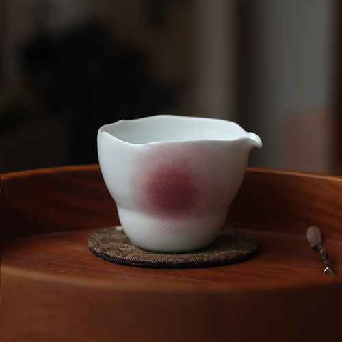 桃山房白子玉公道杯纯手工