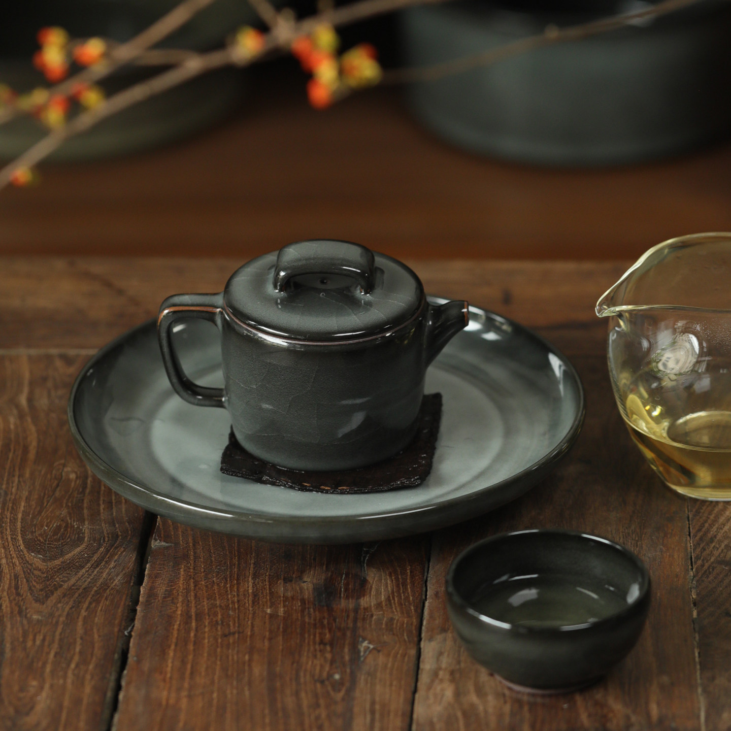 茶壶茶具陈卫武龙泉青瓷