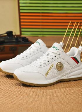 杜莎米娅时尚休闲鞋秋冬款手工皮包底帕拉鞋男女同款运动休闲鞋潮