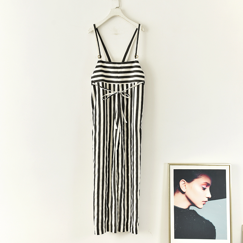 春夏新款女装时尚吊带百搭连体裤    莉2433   E6-2