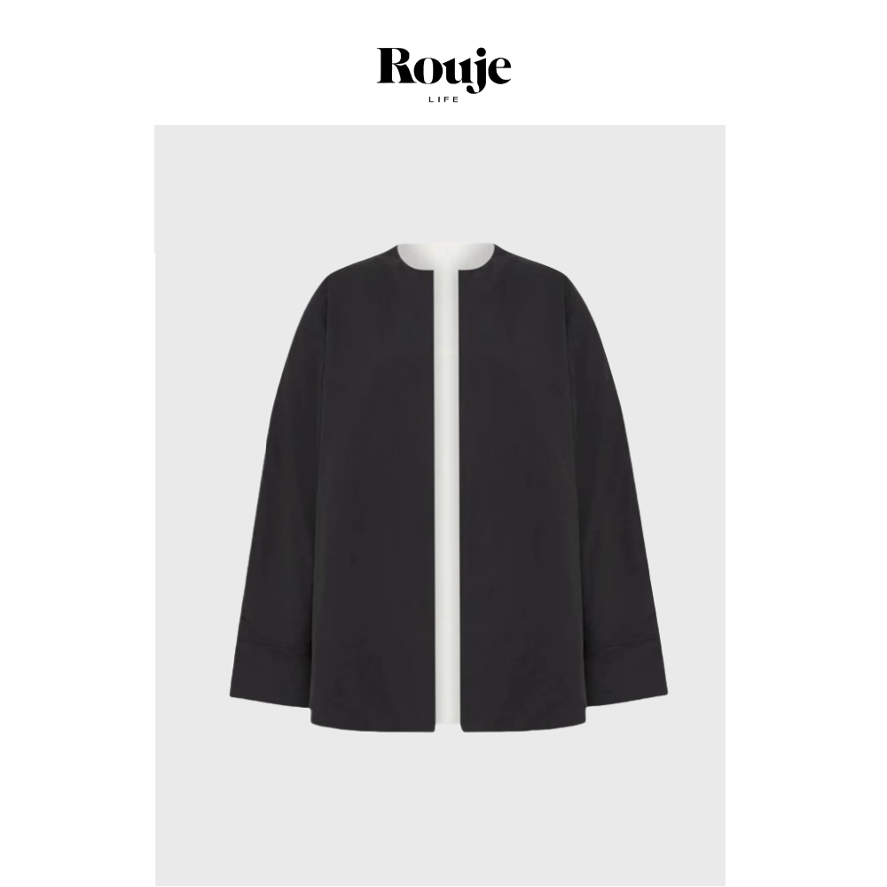 【现货】Rouje Life一抹禅意澳洲棉服 24秋冬轻薄2面穿夹克外套