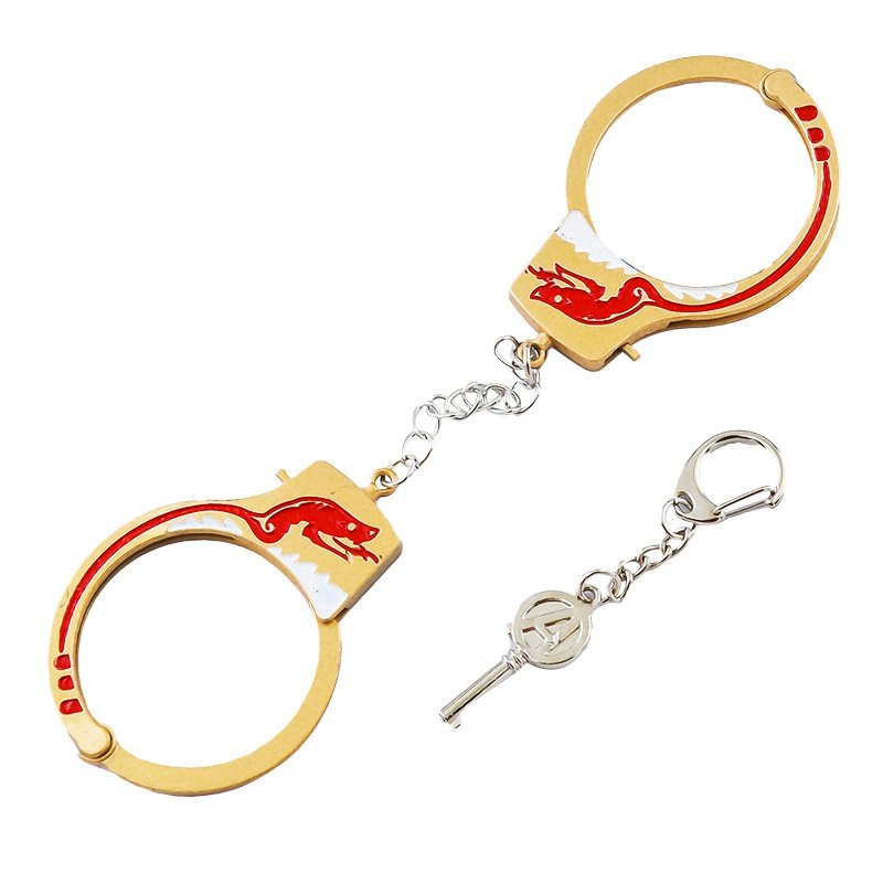 动漫模型手铐迷你版小号小孩儿童合金玩具金龙周边暗锁可自开安全,节庆用品/礼品,角色扮演类用品,淘宝优惠券,粉丝福利购,淘宝优惠卷