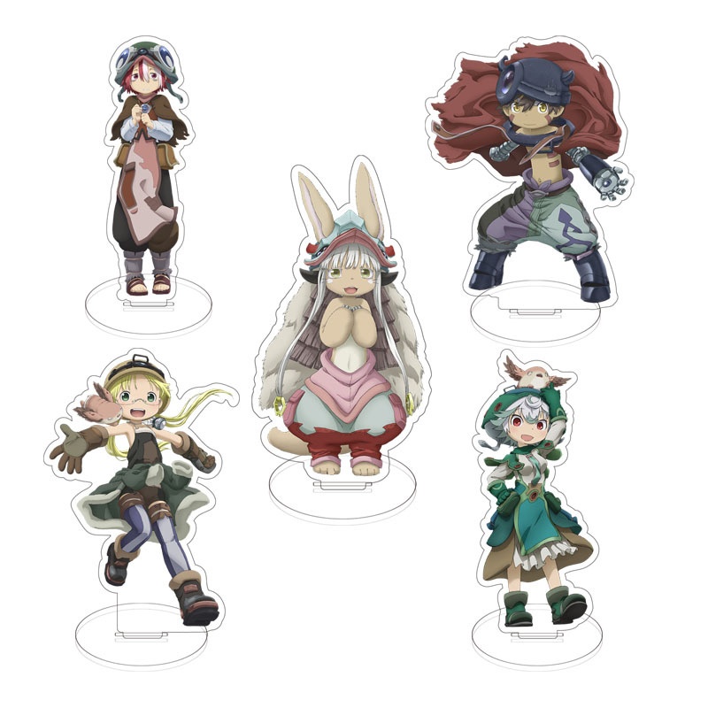 动漫周边 来自深渊亚克力立牌摆件莉可 雷格 娜娜奇透明现货