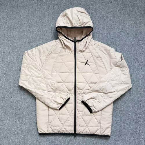 Nike耐克 JORDAN男运动连帽薄棉服夹克外套FD2638-244