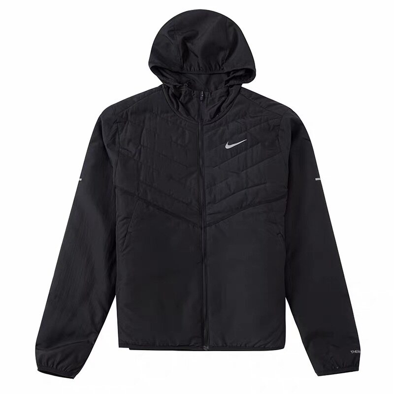 Nike THERMA-FIT 防风保暖反光男子跑步运动薄棉服外套DD5645-010