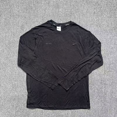 正品Nike/耐克男子A.P.S. ADV羊绒混纺针织长袖T恤卫衣FZ0992-010
