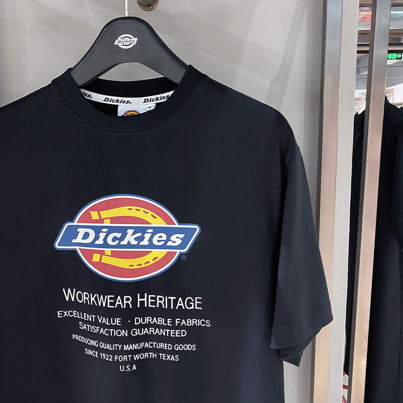 【断码清仓】Dickies印花情侣休闲短袖t恤纯棉夏潮牌男t上衣6919-封面