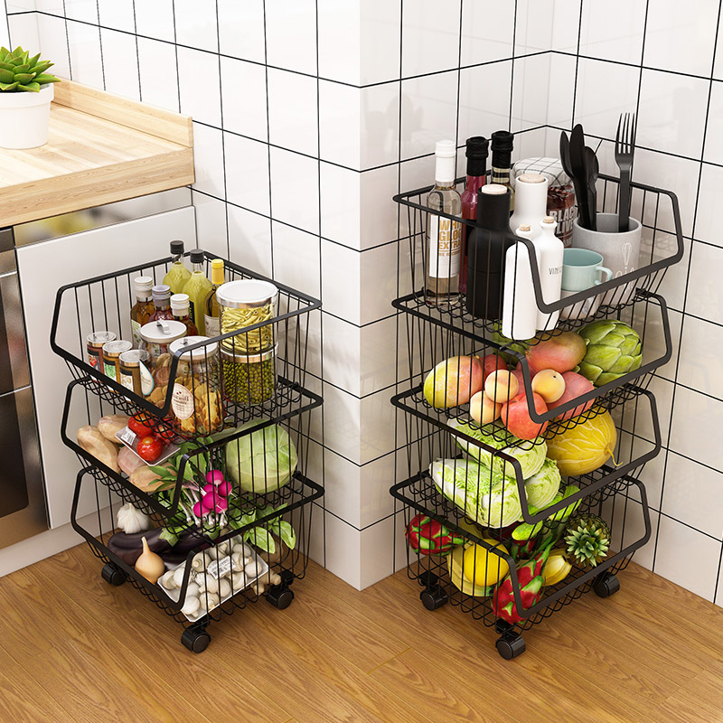 厨房蔬菜置物架放菜架