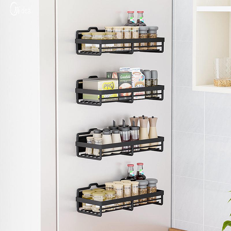 厨房冰箱磁吸置物架壁挂式调料架
