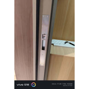 适用小米指纹锁配件胶盒定制底盒解决门缝大门缝小前后晃动关不严