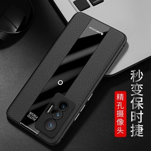 新款 外壳VIVO叉七por软镜头全包V2145A防爆vovo新品 vivox70手机壳X70Pro保护套保时捷防摔硅胶步步高男女款