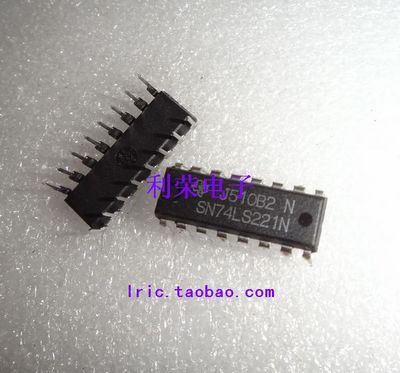 SN74LS221N DM74LS221N HD74LS221P DIP16直插 原装现货