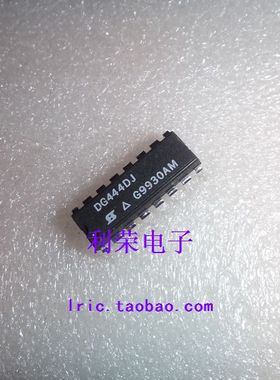 DG444DJ    DIP16  直插  四路SPST CMOS模拟开关  现货