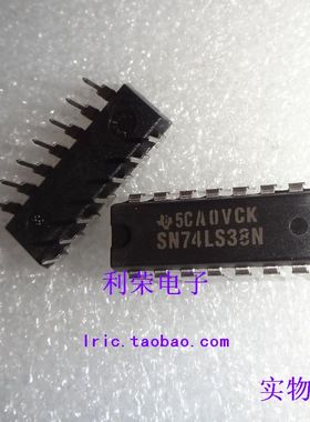 SN74LS38N  DM74LS38N  HD74LS38P DIP14 进口原装现货