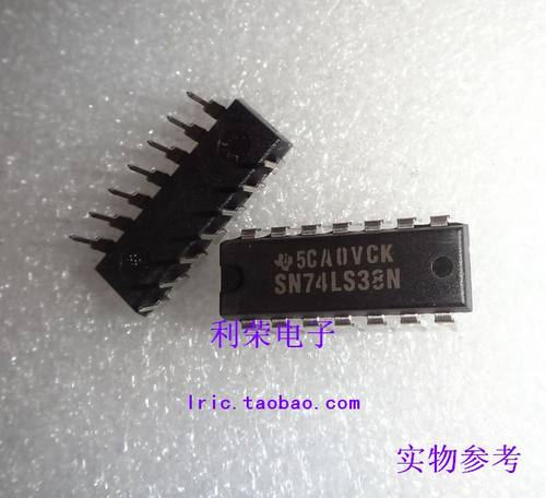 SN74LS38N  DM74LS38N  HD74LS38P DIP14 进口原装现货