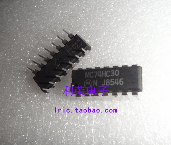MC74HC30N SN74HC30N HD74HC30P  全新原装