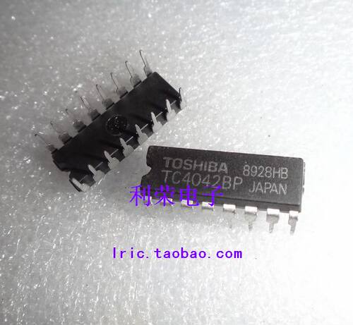 TC4042BP CD4042BE CD4042BCN HCF4042BE HEF4042BP  现货