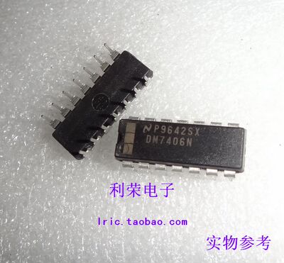 DM7406N HD7406P SN7406N DIP14   全新进口原装现货