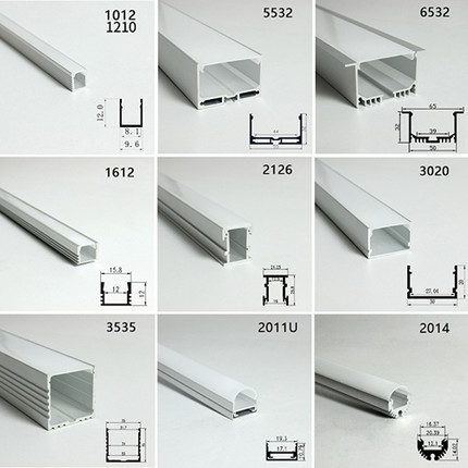 LED线条灯12v家用客厅办公铝灯槽长条橱柜灯展柜嵌入式装饰条形灯