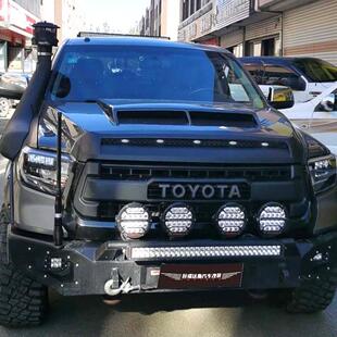 适用于丰田坦途2014 碳纤维引擎盖散热罩汽车配件车身套件 2019款