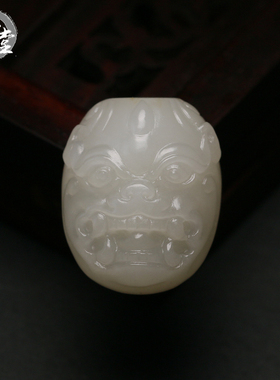 戒面貔貅兽面戒指镶嵌