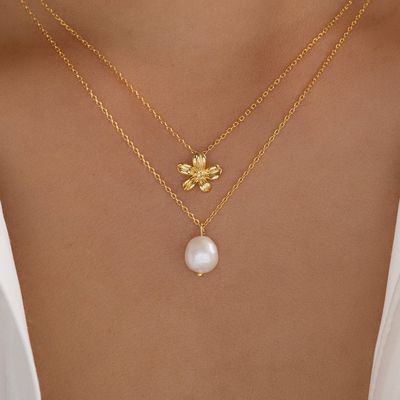 Fashion all kinds  imitation pearl delicate collarbone chain
