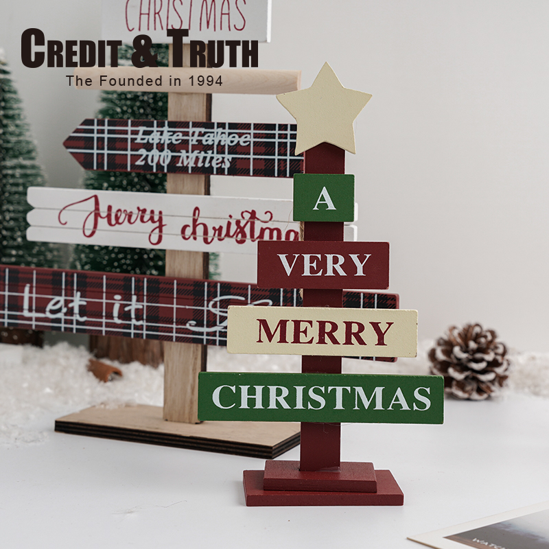 CREDIT&TRUTH圣诞装饰精品摆件