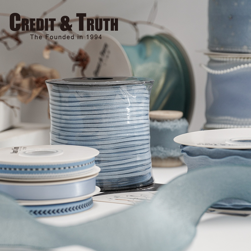 蓝色系列丝带合集Credit&Truth