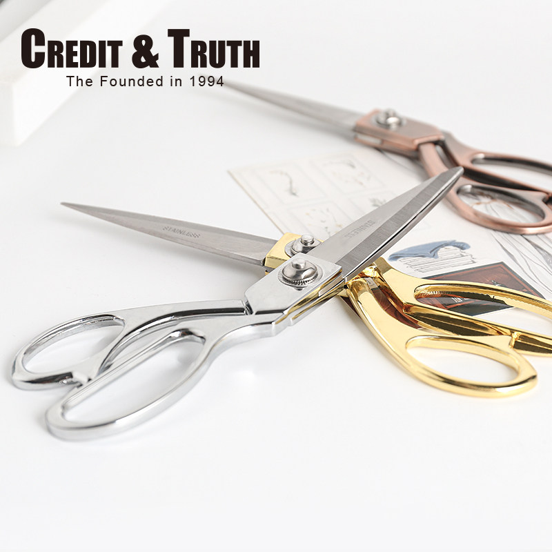 ct剪刀剪子专用小剪线头大吉剪裁缝复古快可利结婚剪刀服装厂剪
