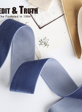 3.8cm绒带文雅蝴蝶结绒面装饰蝴蝶结丝带绒面带单面天鹅绒蝴蝶结