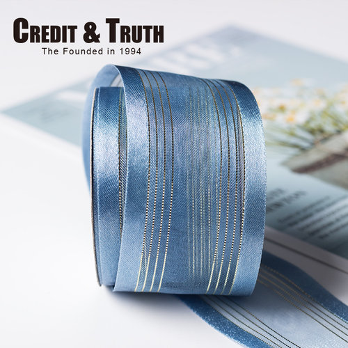 4cm欧式复古雪纱带Credit&Truth