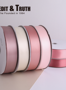 3厘米单面涤纶带蛋糕丝带红织带装饰蝴蝶结汽车绸带玫瑰花包邮